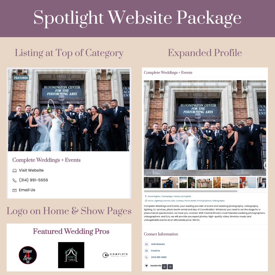 Spotlight Website Package